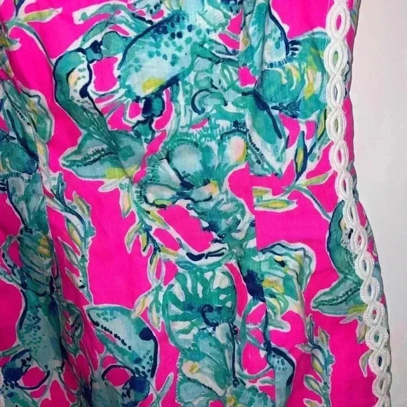 Lilly Pulitzer | Dresses Pulitzer Mila Shift Raz Berry Lobsters - Picture 6 of 12